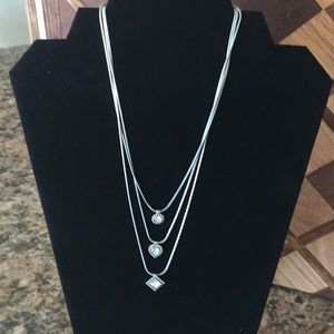 Brighton three layer necklace